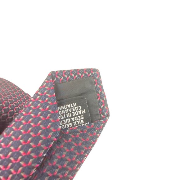 Hugo Boss Silk Tie Made in Italy Vintage Necktie Classic Style Retro Business - Picture 6 of 9